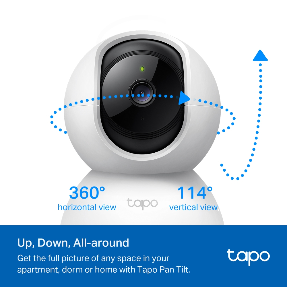 TP-LINK Tapo C200 CCTV IP Camera Wi-Fi kamera up to 128gb SD