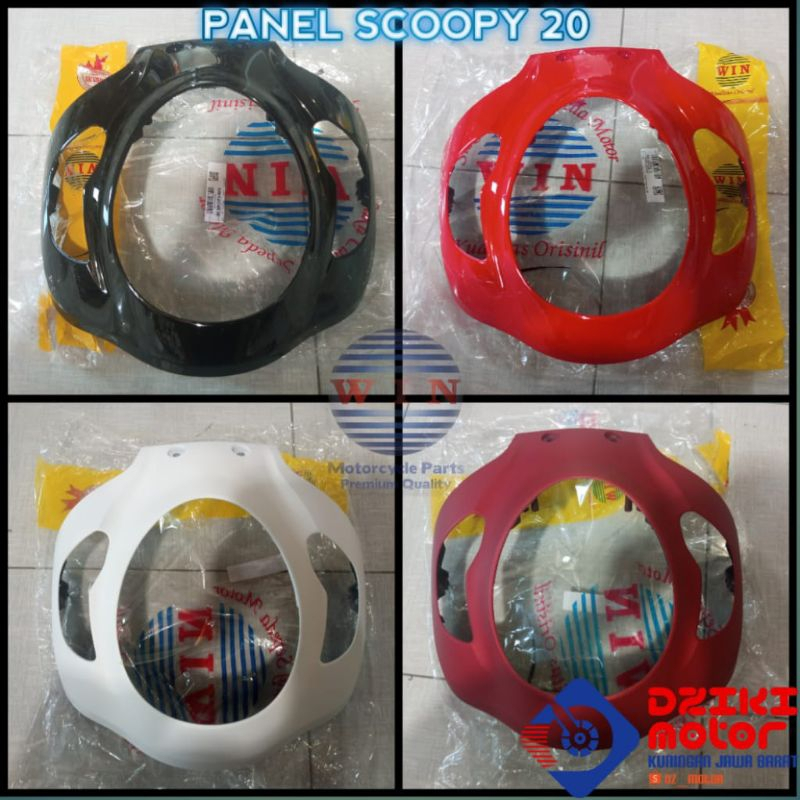 WIN Panel Tameng Body Depan Honda Scoopy FI ESP New LED K2F Prestige 2020-2023