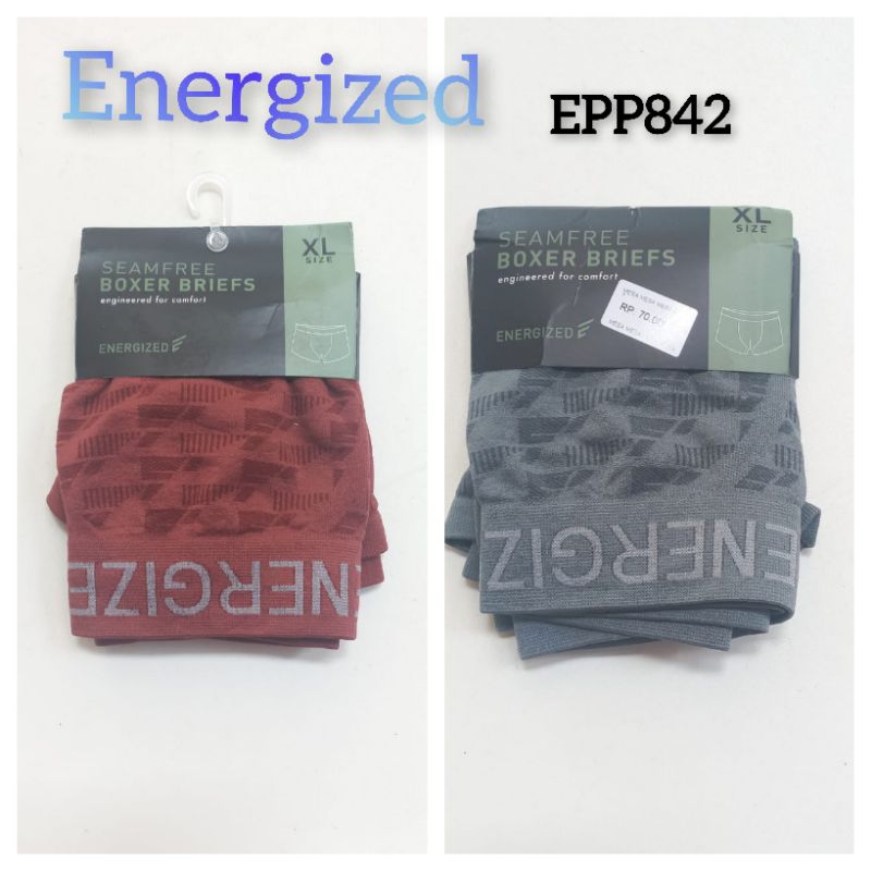 EPP842 Panty Celana Dalam Boxer Pria energized L XL