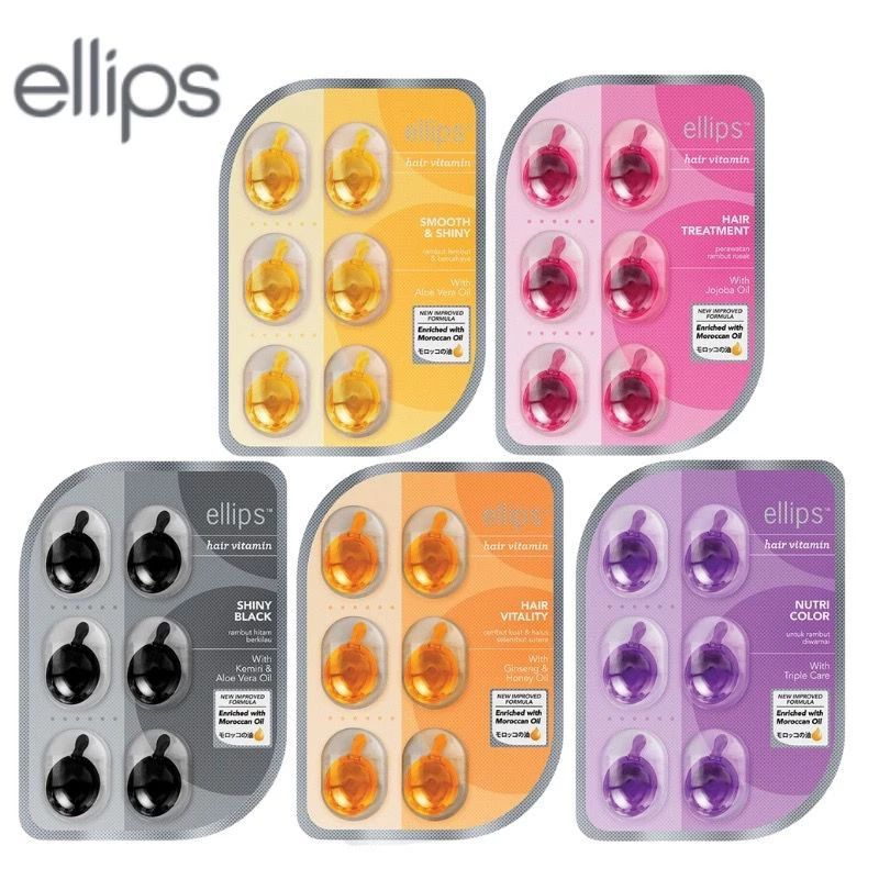 Ellips Vitamin Rambut isi 6 capsules/ellips vitamin rambut /ellips hair vitamin rambut original 100%