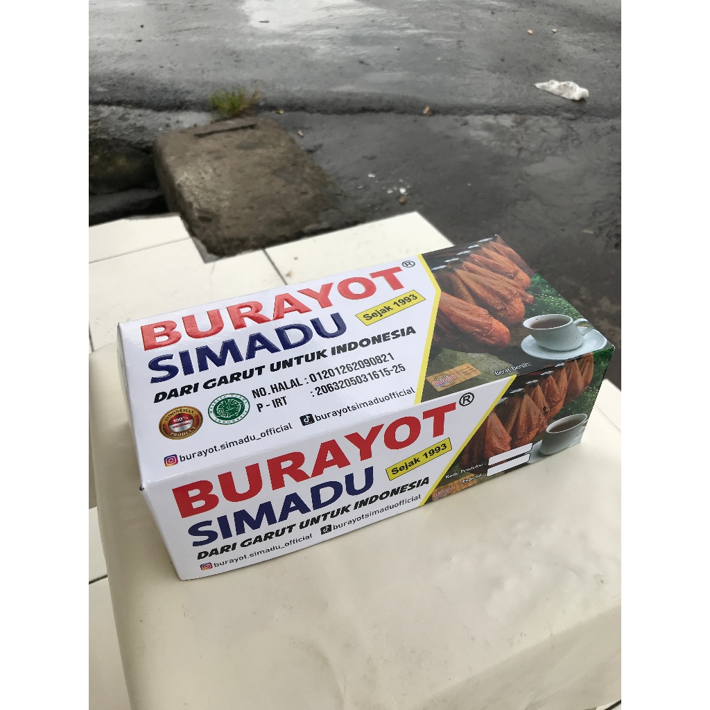 

Kemasan premium isi 20pcs//Burayot Simadu//Burayot Garut//Burayot hanet