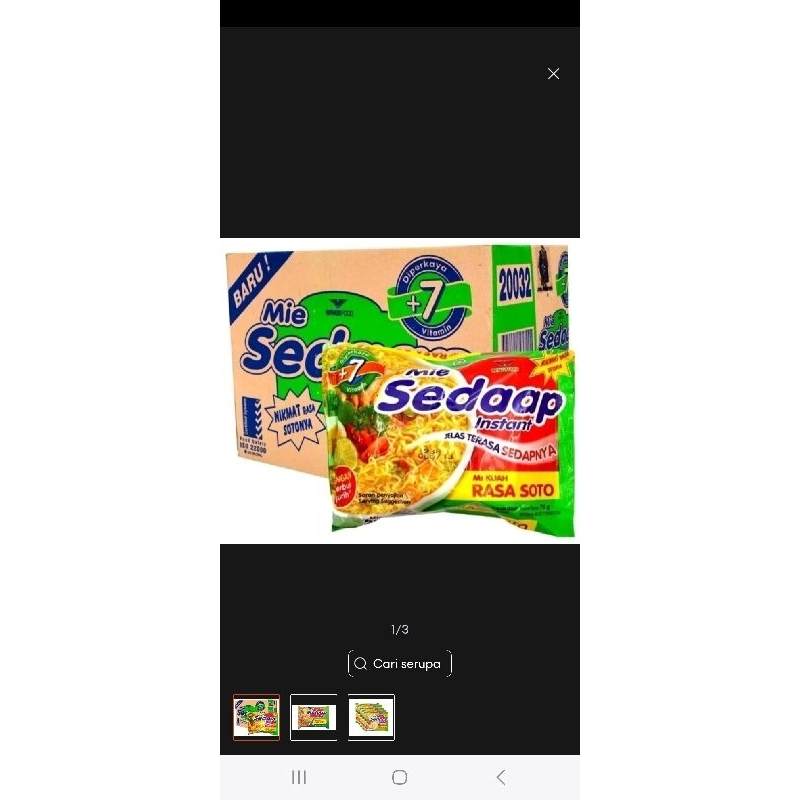 

mie instan sedap kuah