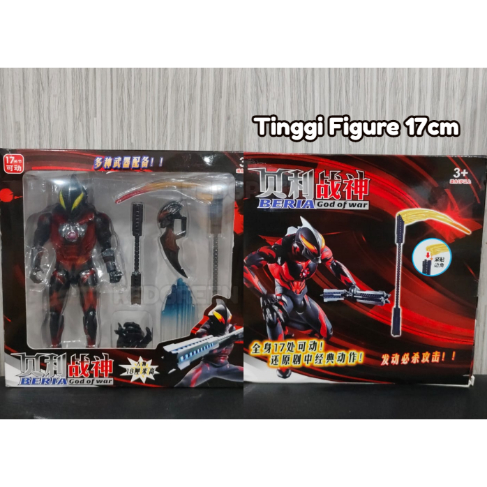 mainan anak action figure shf ultraman-belial figure koleksi ultraman