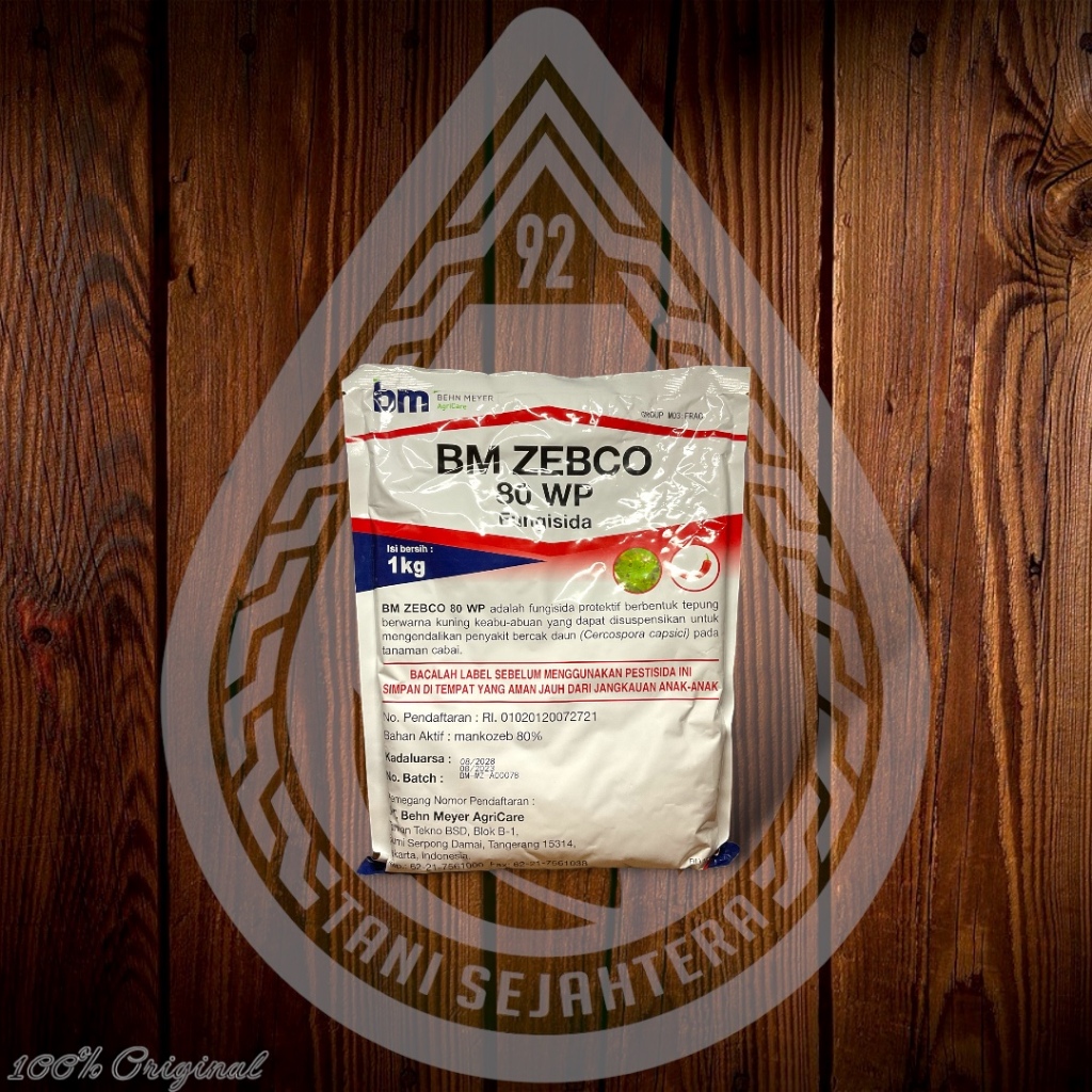 FUNGISIDA BM ZEBCO 80WP (1KG)