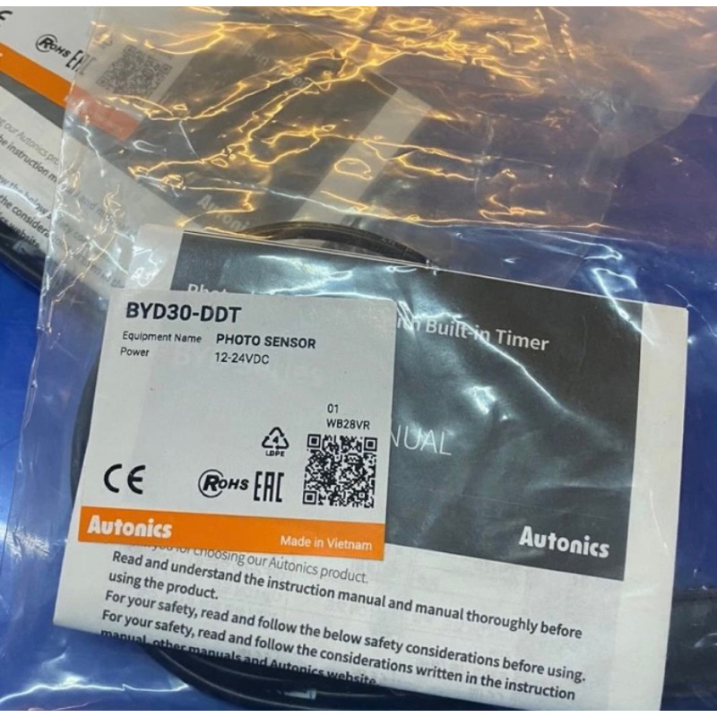 PHOTO SENSOR AUTONICS BYD30-DDT 12-24VDC Autonics Photo Sensor