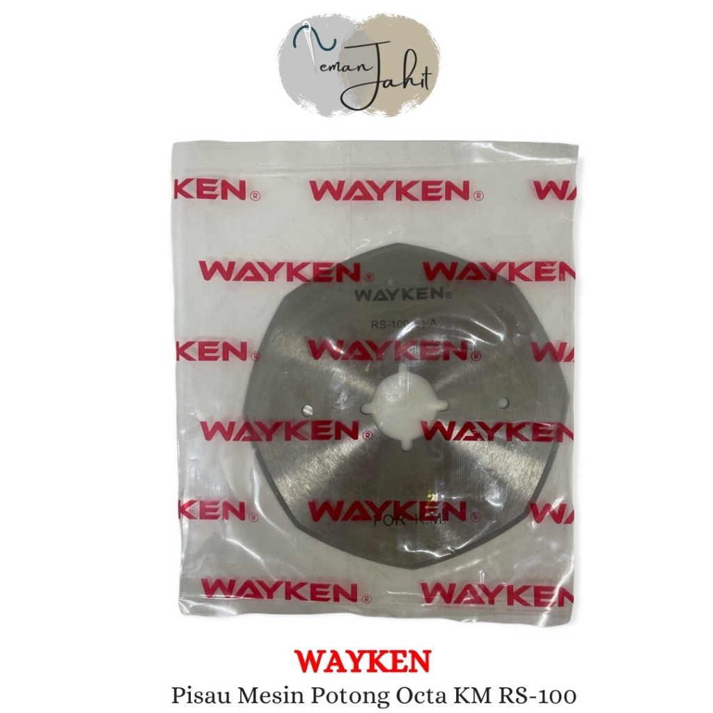 WAYKEN Pisau Potong KM Octa Tipe RS-100 Segi - Mata Pisau OCTA RS/RC-100