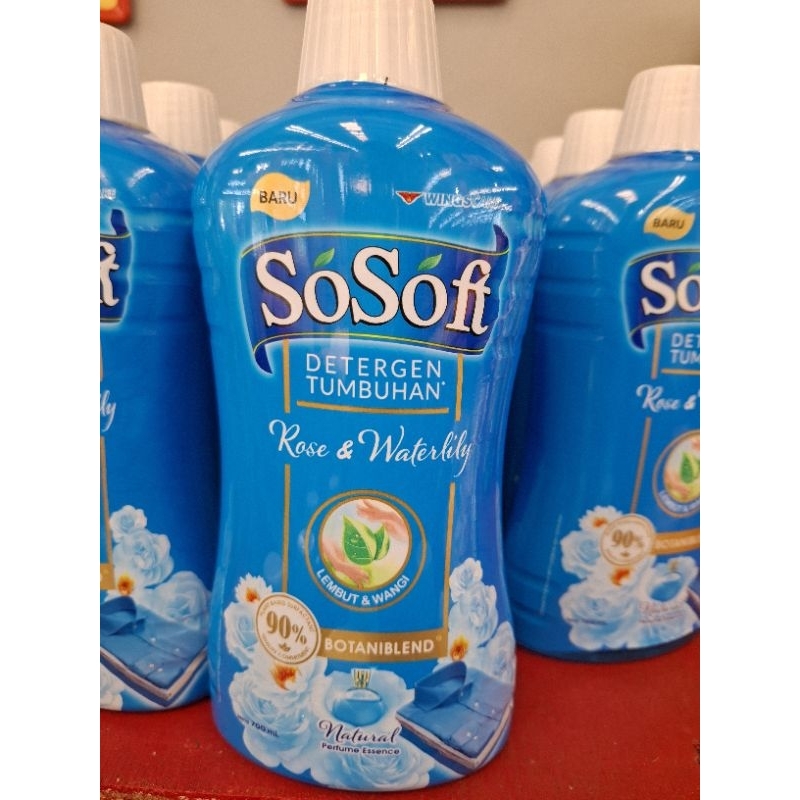 Sosoft detergent cair tumbuhan