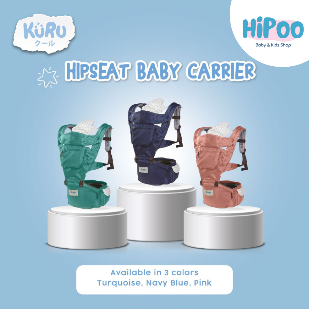 KURU HipSeat Baby Carrier | Gendongan Bayi HipSeat Ergonomis