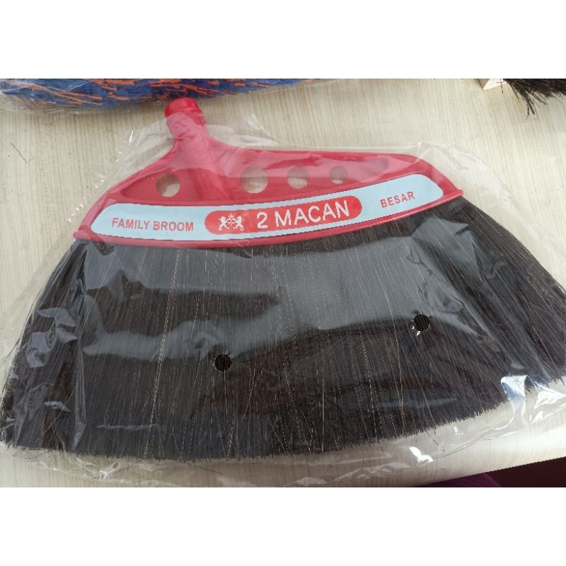 Sapu IJUK "FAMILY" BESAR cap 2 MACAN original