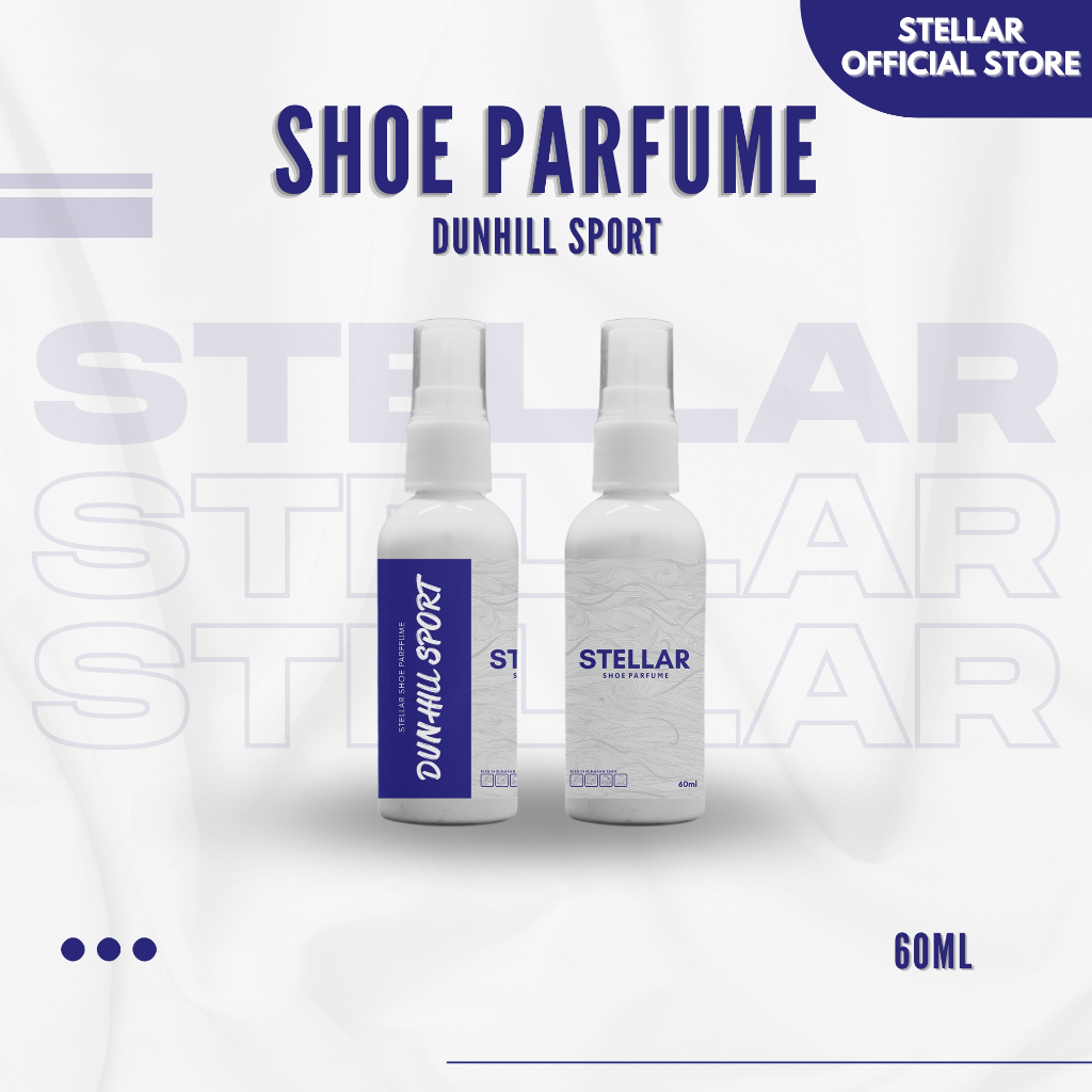 [Dunhill] Premium Parfum Sepatu Anti Bakteri Spray Pengharum Sepatu Helm Tas - Stellar