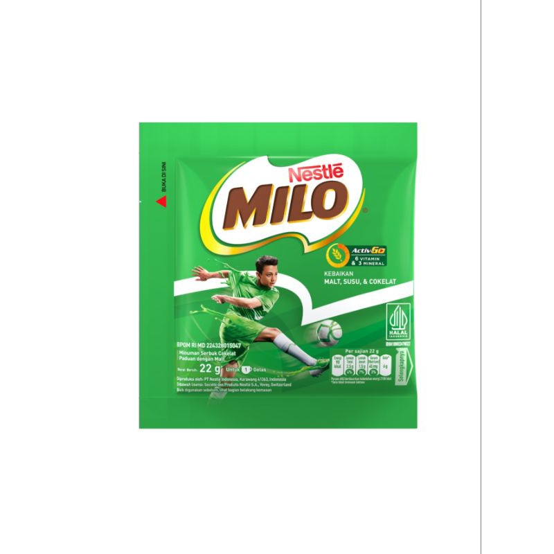 

MILO ACTIVE GO SACHET 22 GR