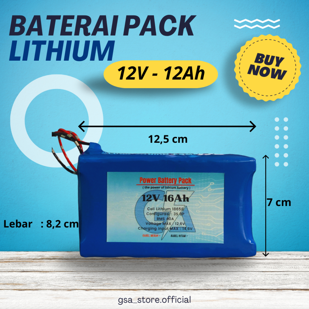 Baterai Sepeda/Motor Listrik LIfepo4 72V 40Ah Baru Bukan Second