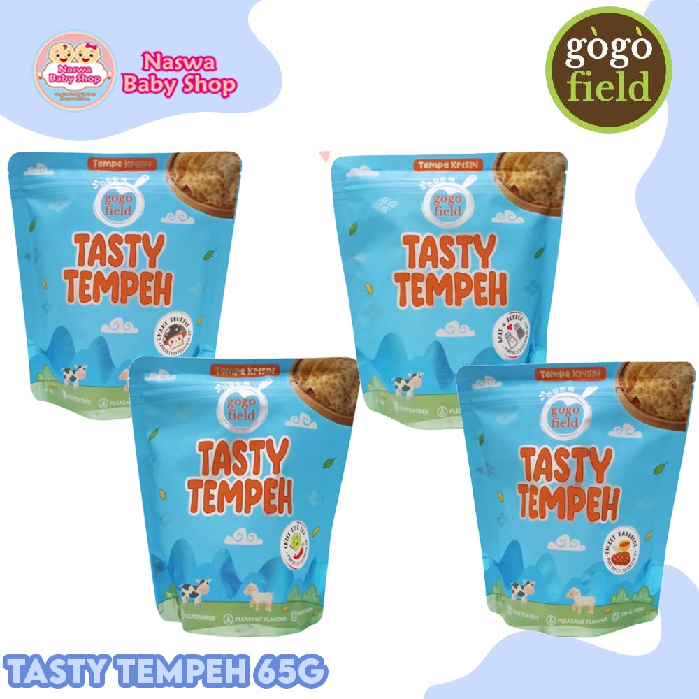 

Gogofield Tasty Tempeh Cemilan Keripik Tempe 65g