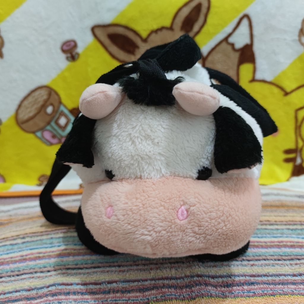 Boneka Sapi bentuk tas, No Brand