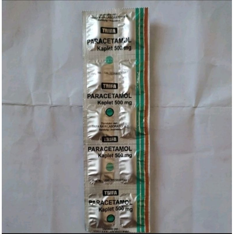 TRIFA PARACETAMOL 500 MG 1 STRIP