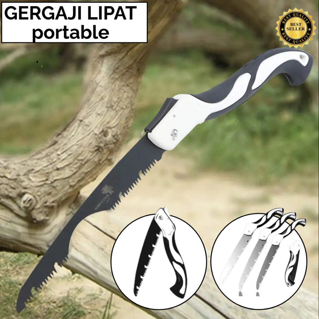 Gergaji kayu ,gergaji bambu gergaji dahan Gergaji kayu lipat otomatis anti karat design jerman premi