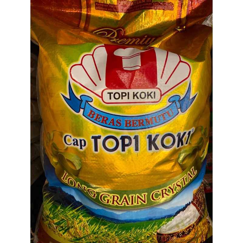 

Beras Topi Koki Long Grain Crystal 20 Kg