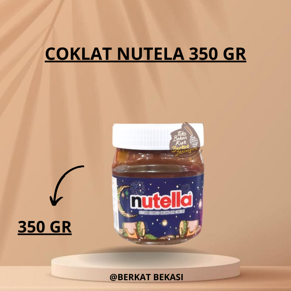 

SELAI COKLAT / SELAI COKLAT NUTELA 350 GR / NUTELA / SELAI NUTELA