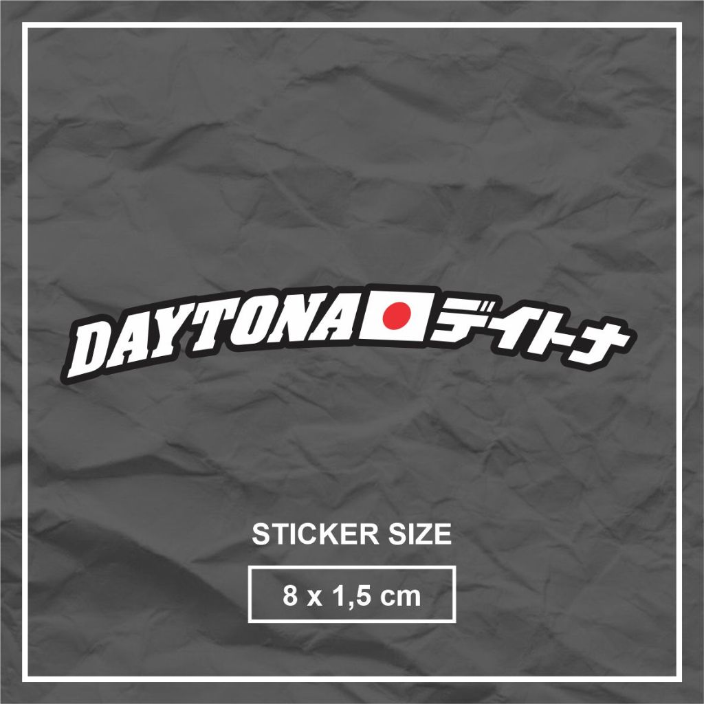 Cutting Sticker Velg Daytona Ring 14 Ring 17