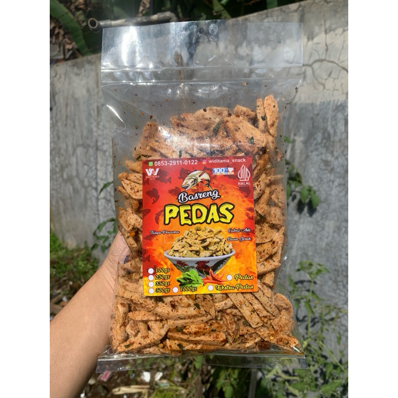 

basreng pedas daun jeruk 500gram