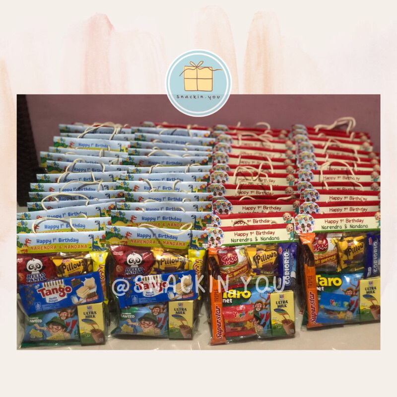 

Snackin.you | Snack ulang tahun | Parcel bingkisan ulang tahun