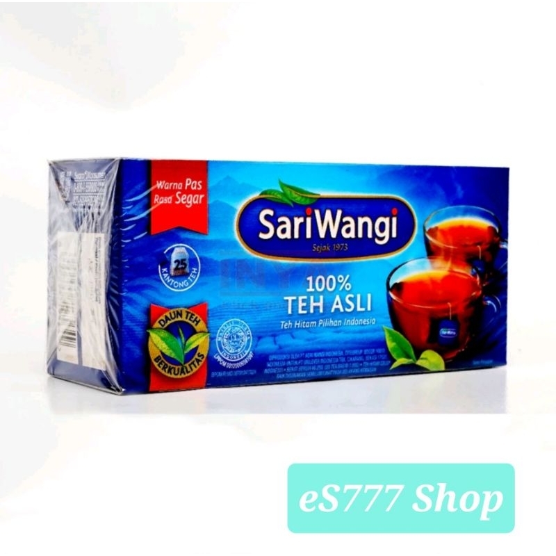 

Teh Sariwangi 25 sachet Asli