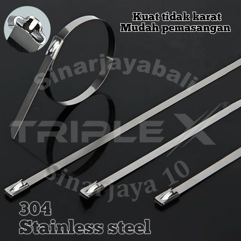 tali ties stainles kabel tis stenlis tali krek anti karat tali krek ties stainless stenlis 55cm 55 c