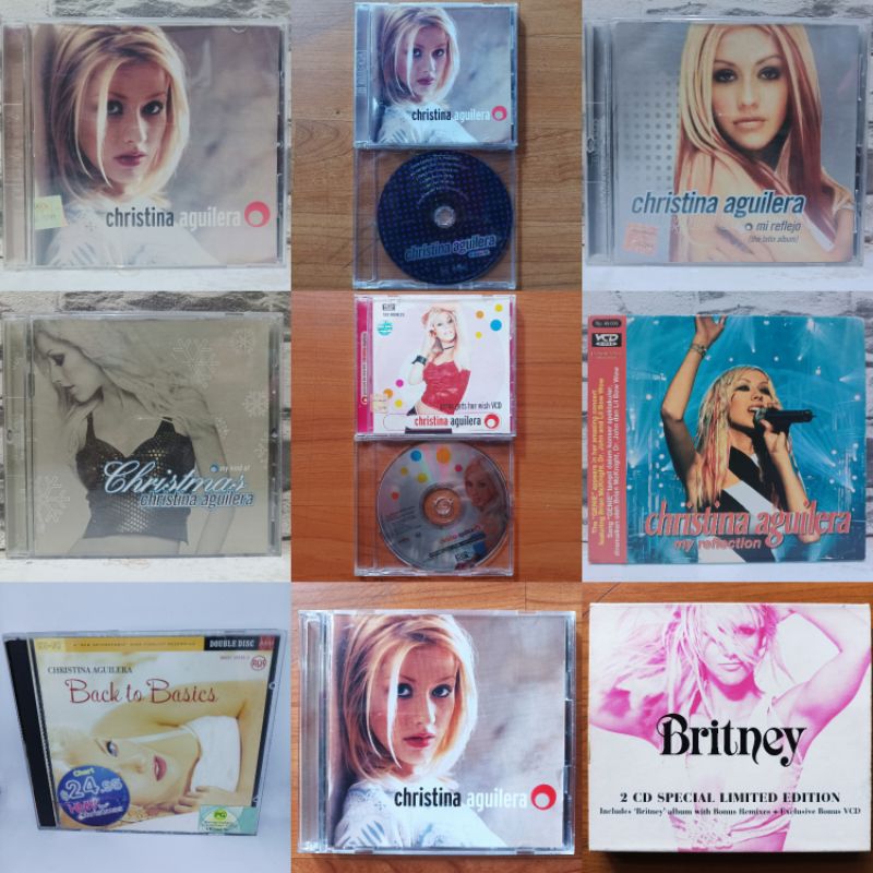CD Christina Aguilera Mi Reflejo My Kind Of Christmas Genie Gets Her Wish VCD My Reflection Back To 
