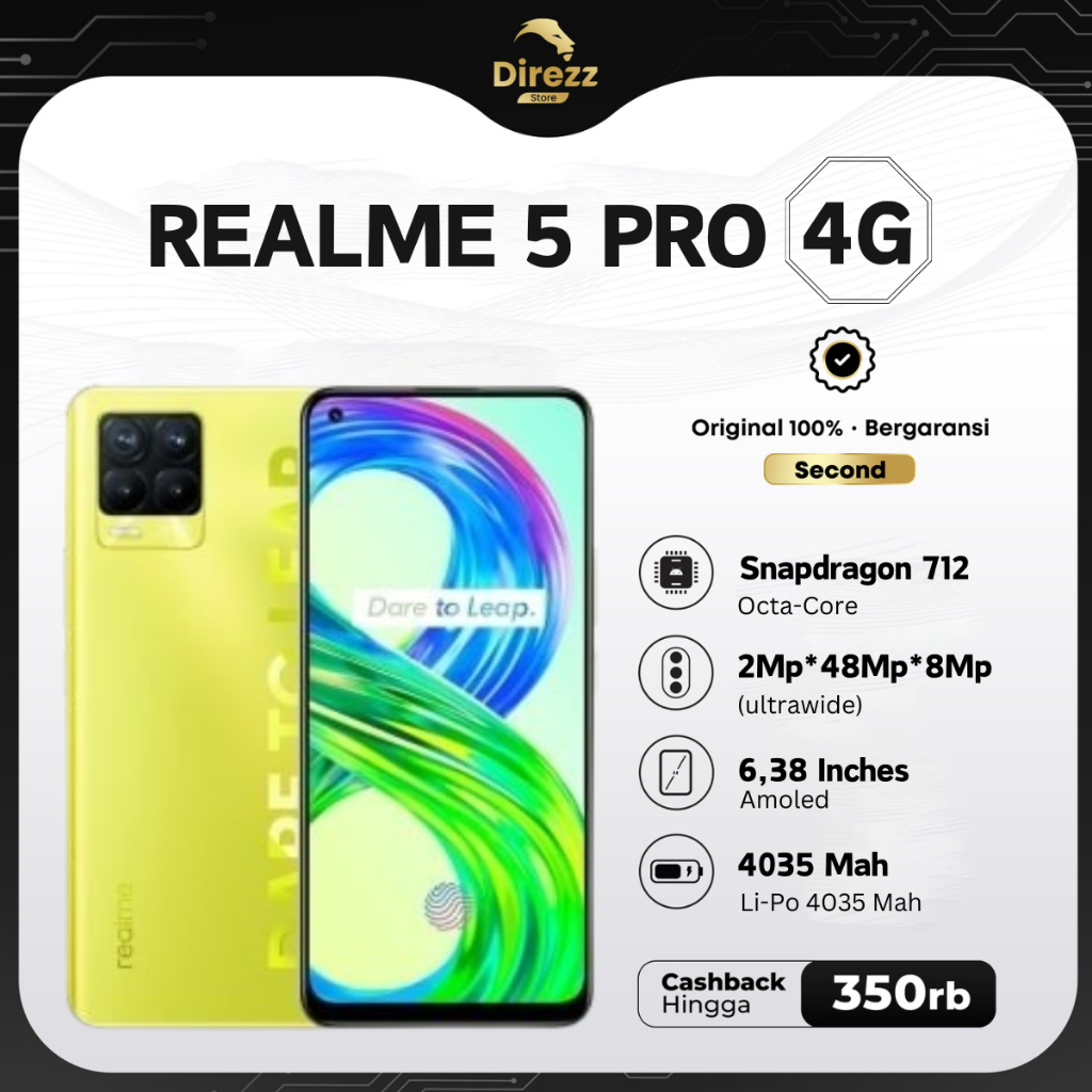 Realme 5 pro 4/128gb second