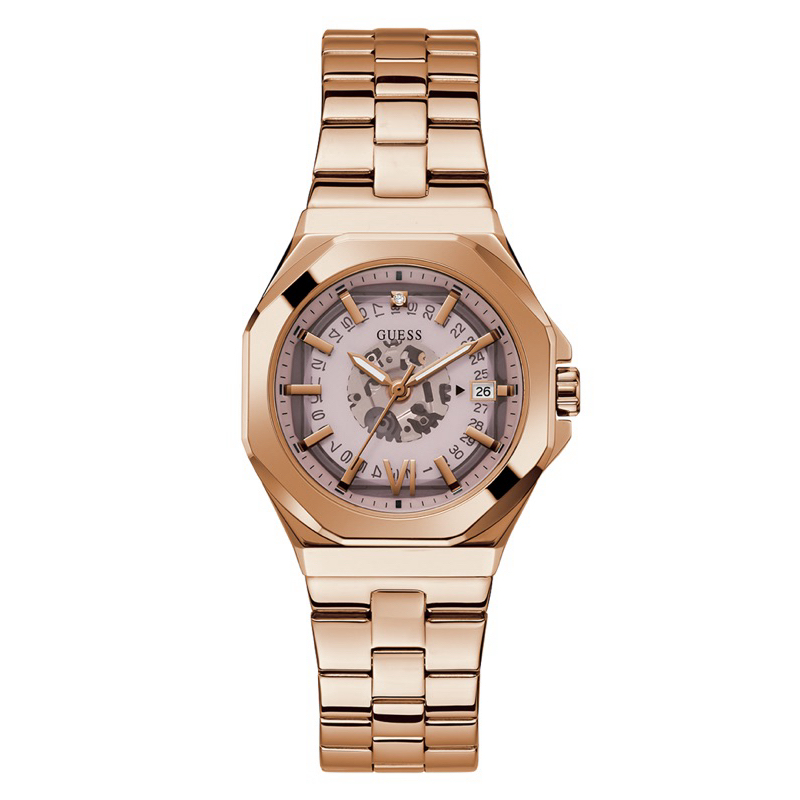 GUESS GW0551L3 EMPRESS Jam Tangan Wanita Analog Rose Gold Original
