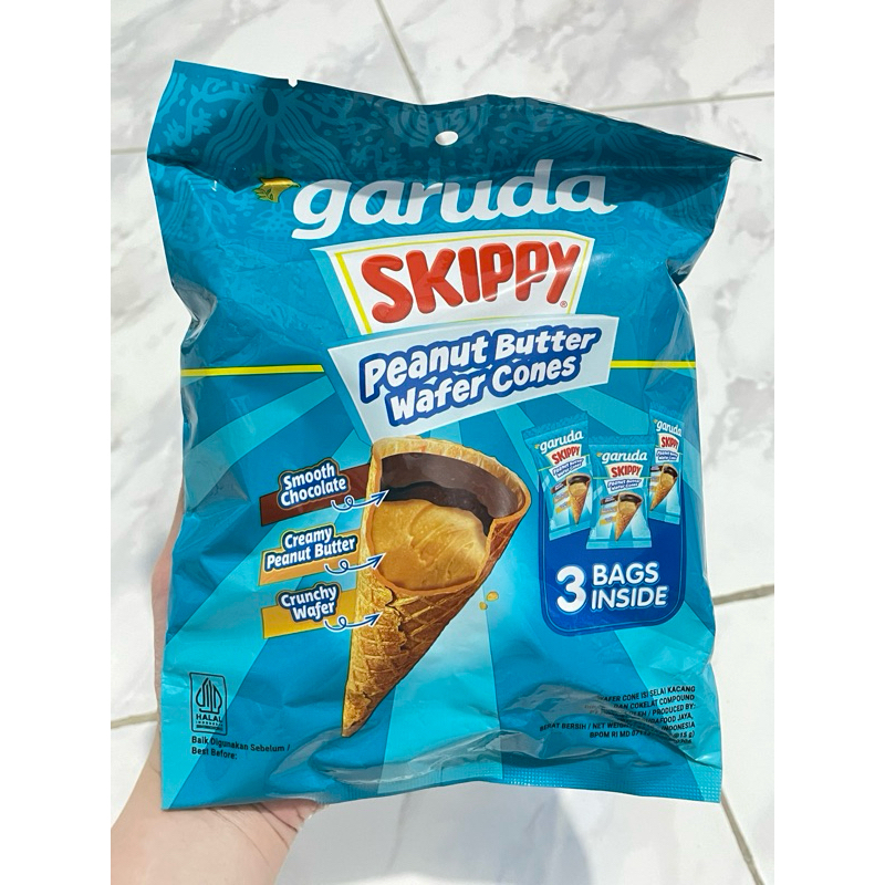 

GARUDA SKIPPY PEANUT BUTTER WAFER CONE