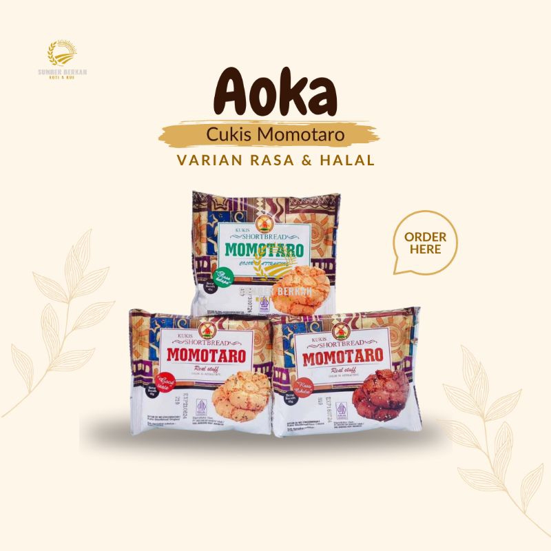 

Kukis Aoka Panggang Eceran Varian Rasa 45gr