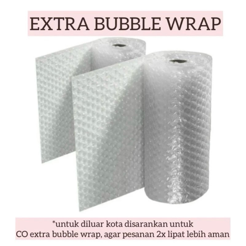 

PACKING TAMBAHAN BUBBLE WRAP