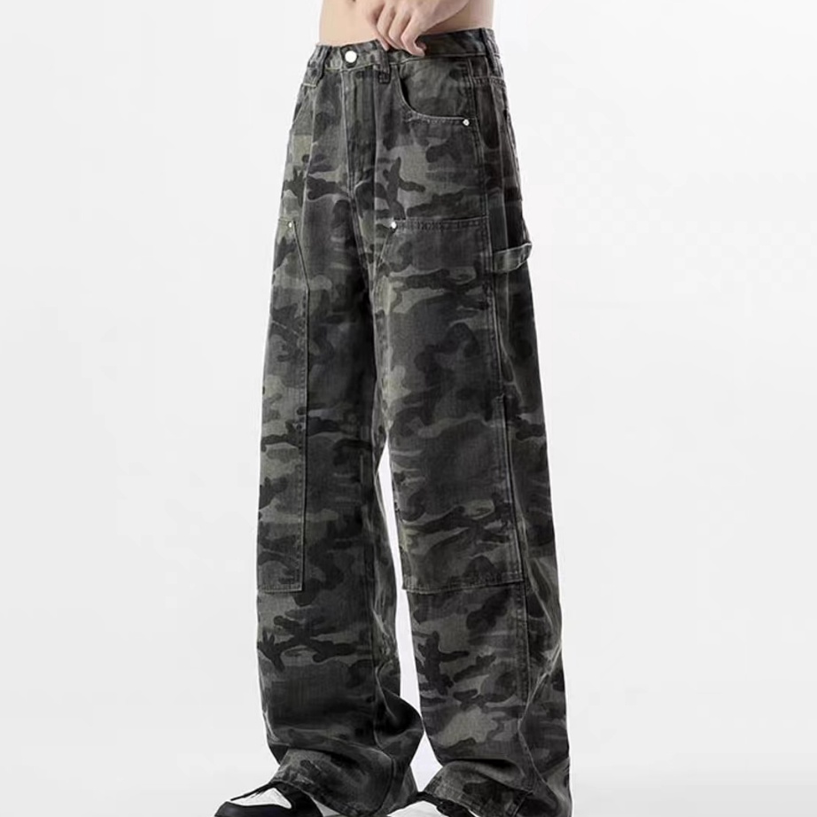 88 celana panjang pria Cargo pants overall baggy pants oversize dewasa cowok keren celana jeans pria