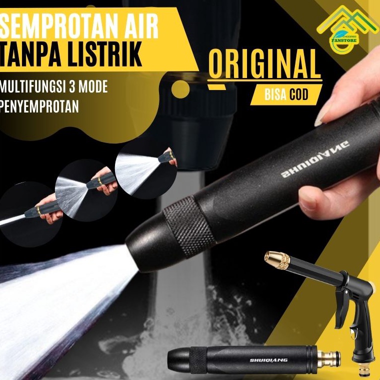 Banyak Dipakai Alat Buat Cuci Motor Tanpa Listrik Kepala Semprotan Air Tanpa Selang Semprotan Pistol