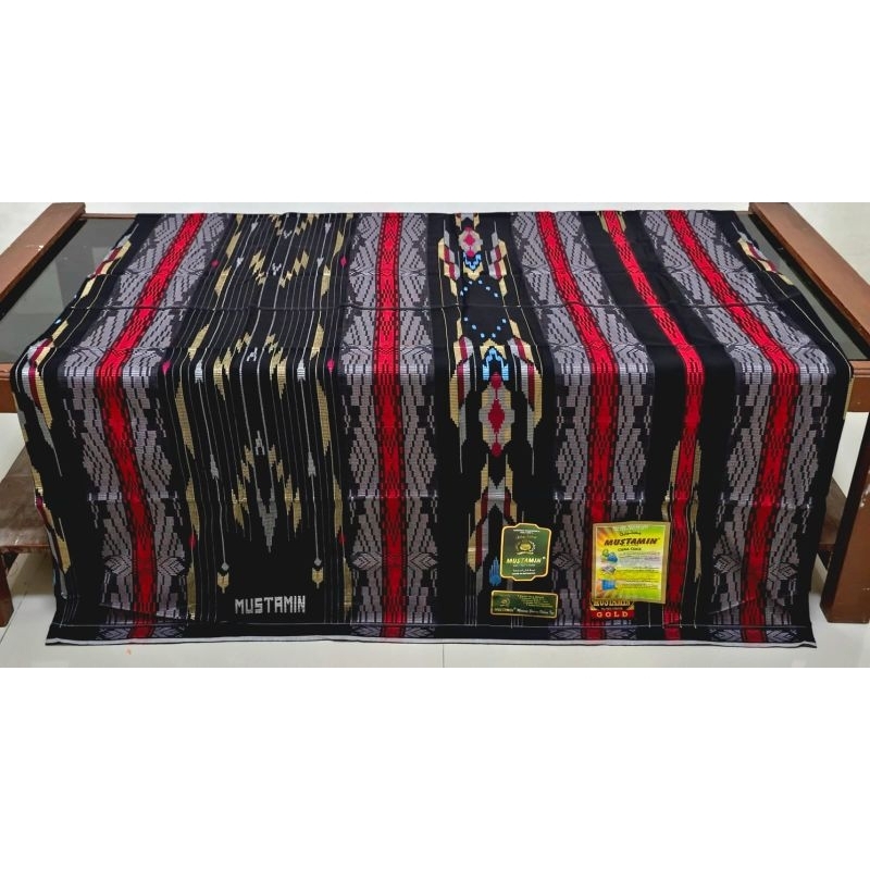 (TERLARIS) Sarung Tenun Tradisional Mustamin 200 SGE & Mustamin 400 SIF Mesres 100% Original