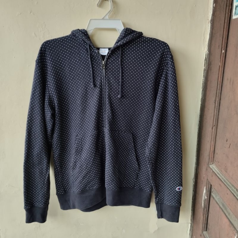 Zip Hoodie Champion Polkadot original