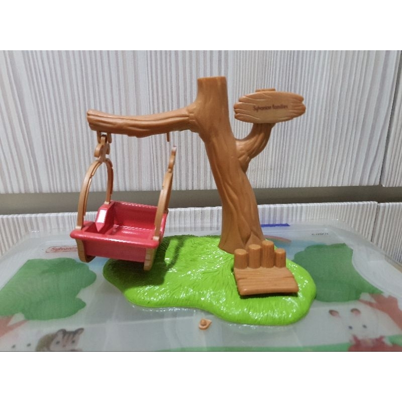 Sylvanian Families - Vintage Baby Playground Swing Set (Ultra Rare)