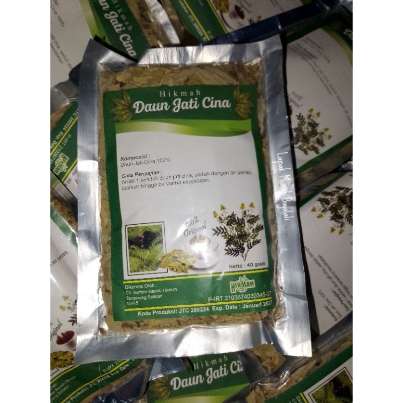 

Teh Herbal Daun Djati Jati China Cina