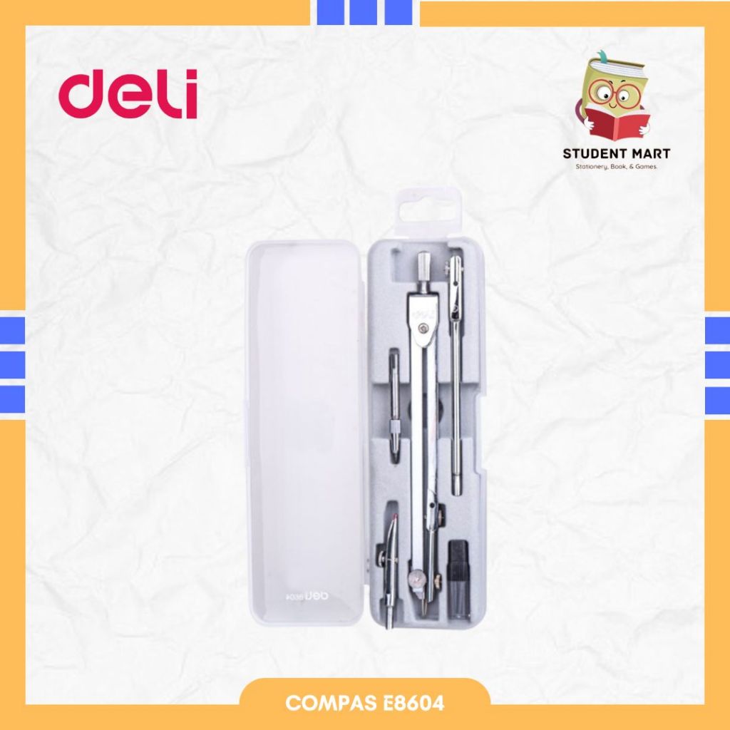 

Deli jangka Bahan Stainless Steel E8604