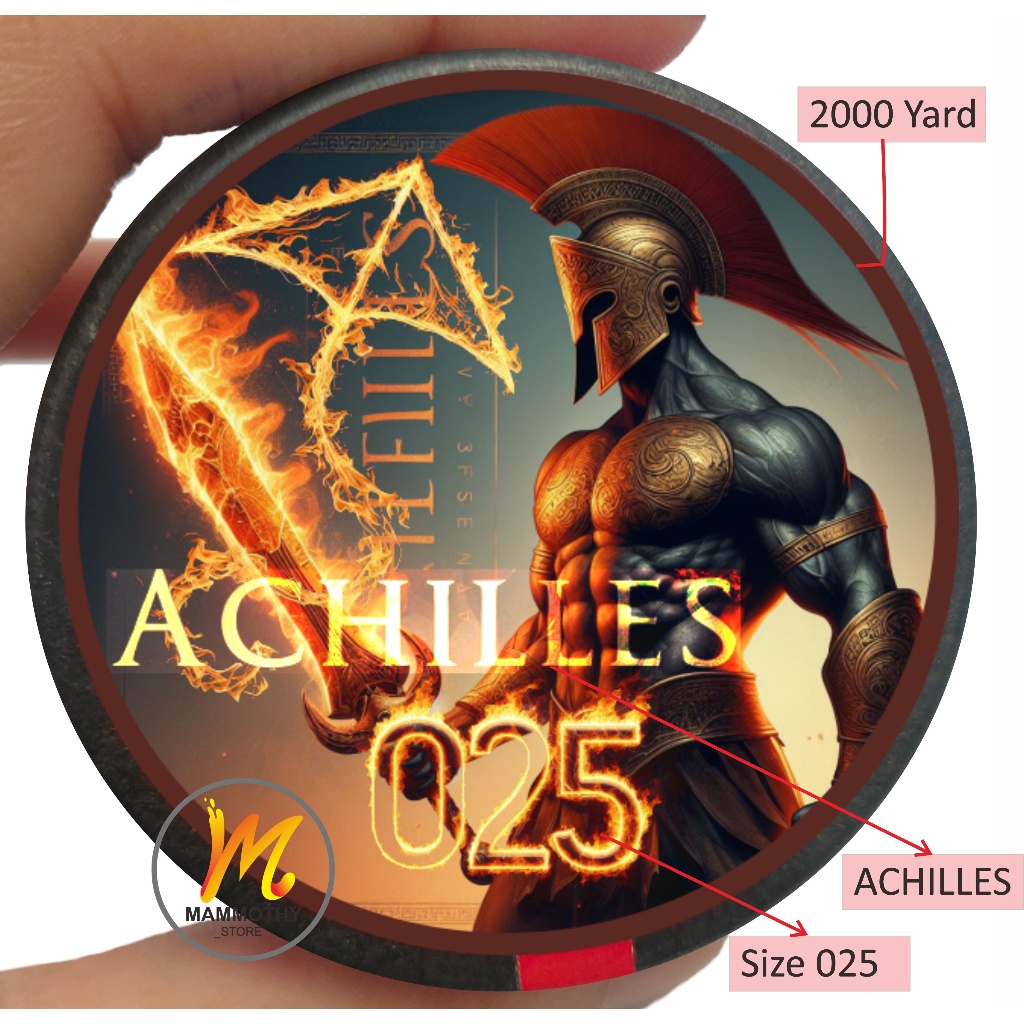 Gelasan Tertajam ACHILLES 2000 Yard Treatment