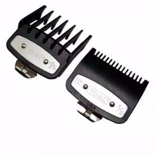 Sepatu ukuran clipper 0.5/1.5 tapak gigi mesin sisir comb guard guide jarak ukuran pisau