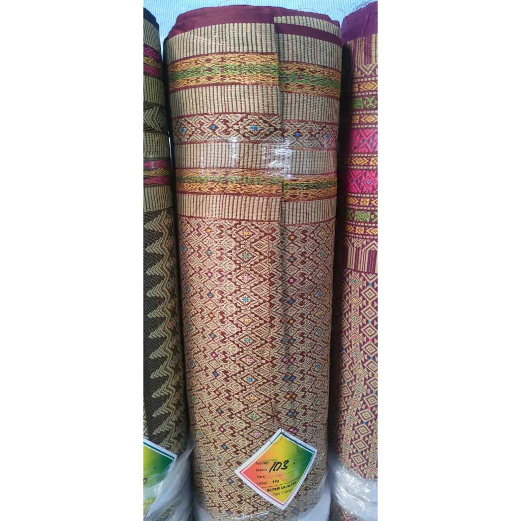 KAIN SONGKET METERAN / KAIN SONGKET / KAIN SONGKET PALEMBANG