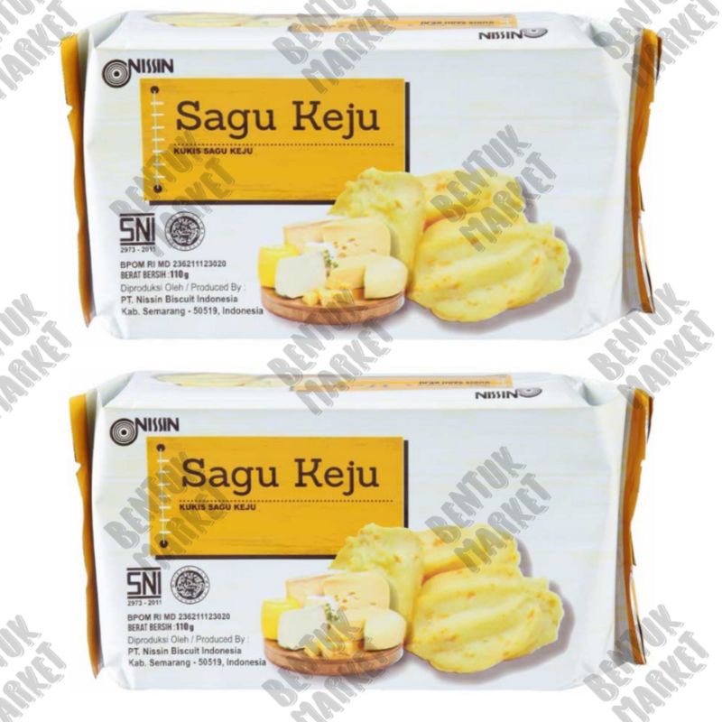 

Nissin Kue Sagu Keju 110gr / Kue Sagu Keju / Cemilan