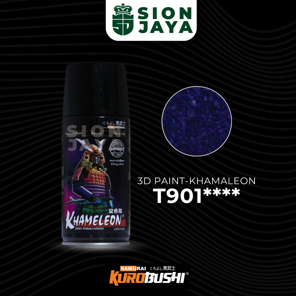 Pilox/Pylox/Cat Semprot Samurai paint Warna Bunglon/3D Paint Khamaleon T901