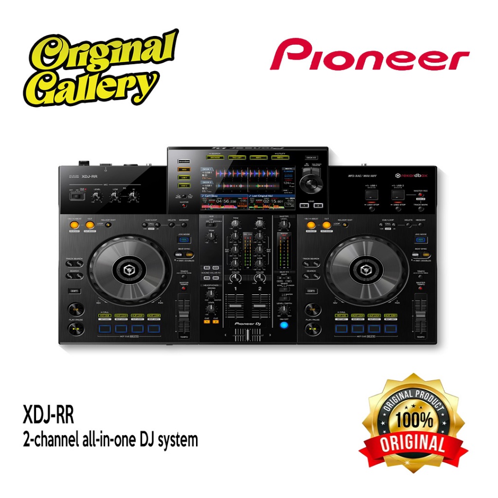 XDJ - RR 2 channel all in one DJ system pioneer alat DJ