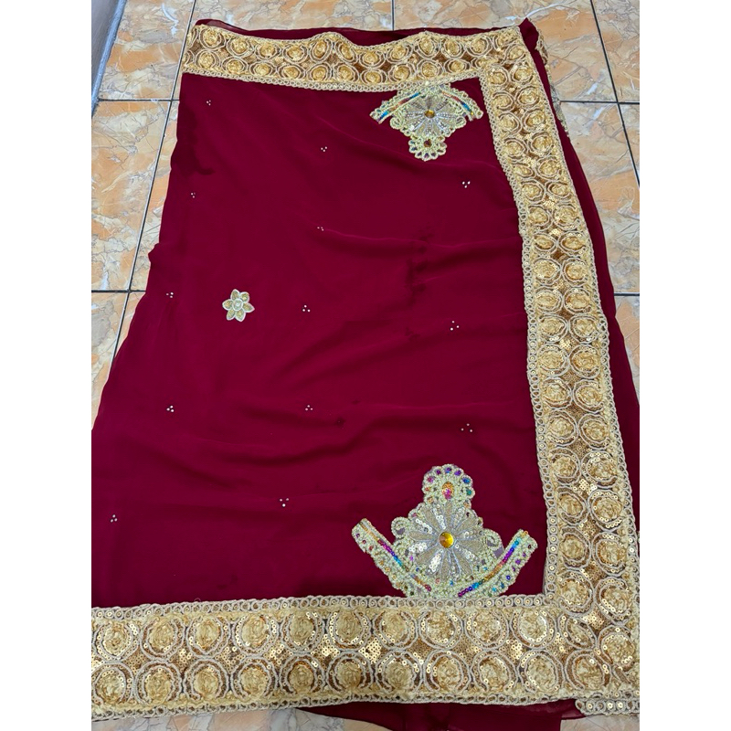 kain sari India new