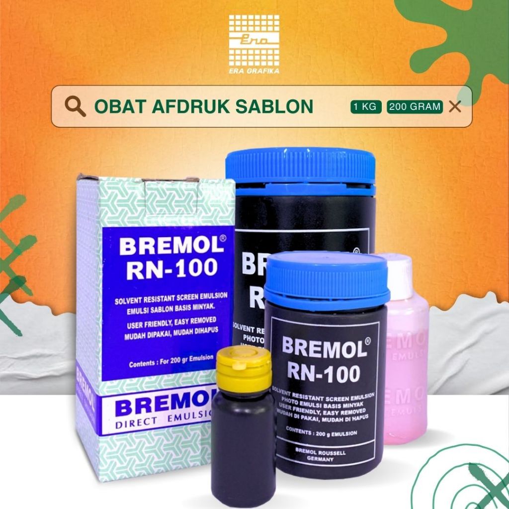 OBAT AFDRUK SABLON | BREMOL RN - 100