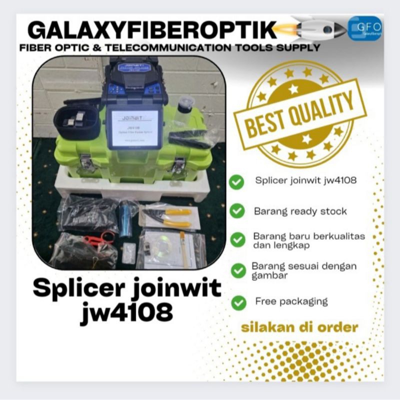 splicer joinwit jw 4108/fusion splicer joinwit jw4108
