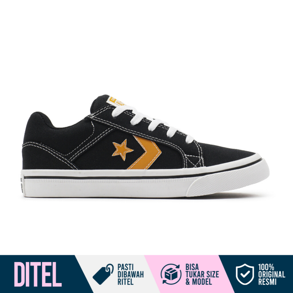 Converse El Distrito 2.0 Black Golden Sundial CONA03486C